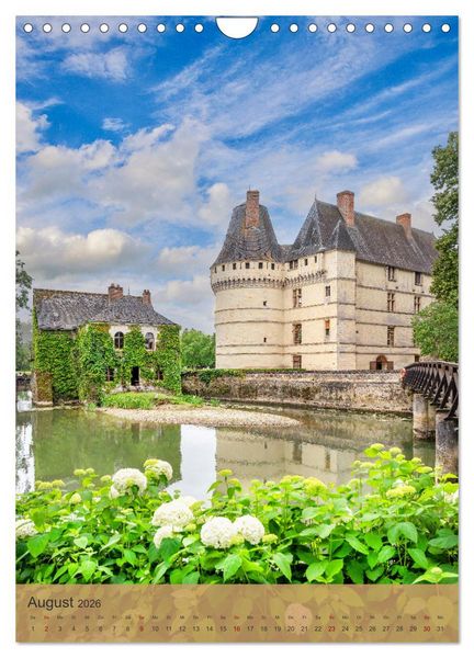 Produktbild: Die Schl&ouml;sser im Loiretal (Wandkalender 2026 DIN A4 hoch), CALVENDO Monatskalender