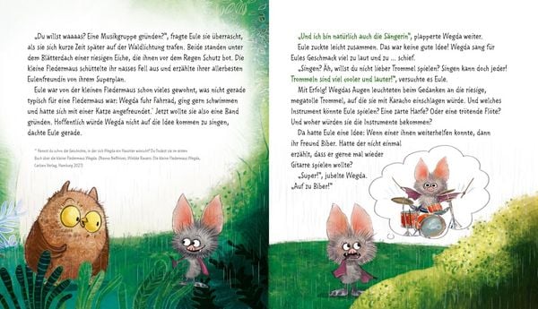 Produktbild: Die kleine Fledermaus Wegda: Wegda macht Musik