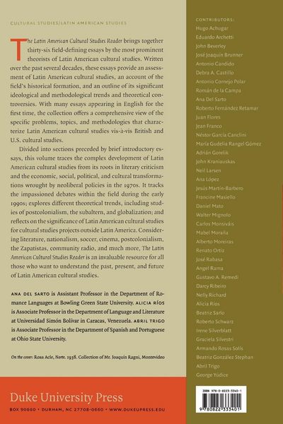 Produktbild: The Latin American Cultural Studies Reader