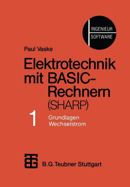 Produktbild: Elektrotechnik mit BASIC-Rechnern (SHARP)