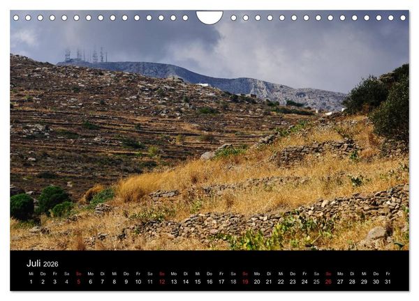 Produktbild: Kykladen - Inseln im Licht (Wandkalender 2026 DIN A4 quer), CALVENDO Monatskalender