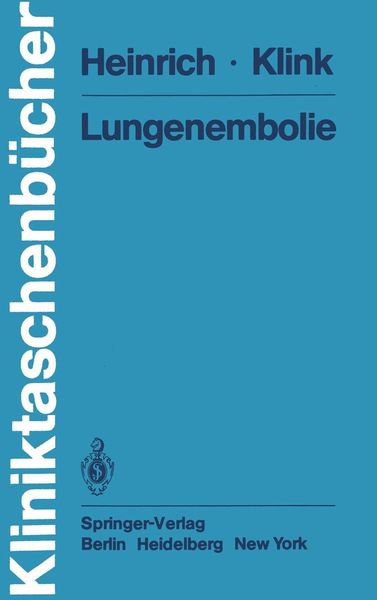 Produktbild: Lungenembolie