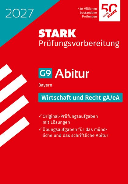 Produktbild: STARK Wirtschaft/Recht gA/eA - Abitur 2027 Bayern - Pr&uuml;fungsvorbereitung