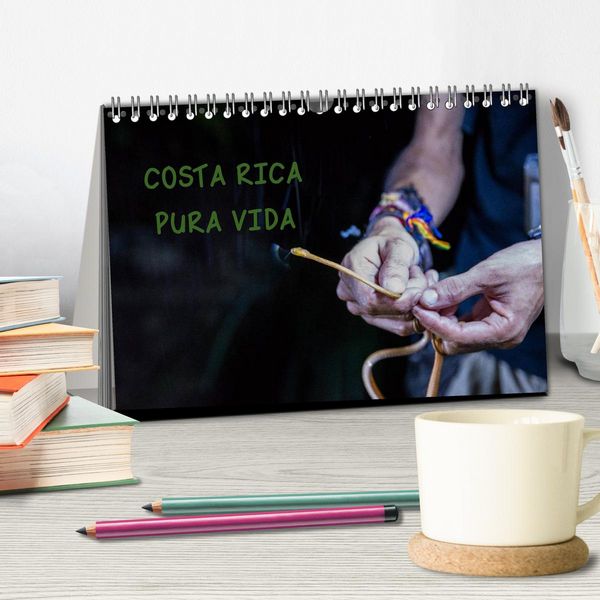 Produktbild: COSTA RICA - PURA VIDA (Tischkalender 2026 DIN A5 quer), CALVENDO Monatskalender