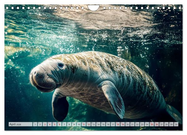 Produktbild: Bedrohte Tierwelt SCHATTEN DES VERSCHWINDENS (Wandkalender 2026 DIN A4 quer), CALVENDO Monatskalender
