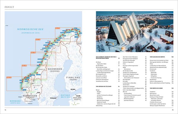 Produktbild: KUNTH Bildband Hurtigruten