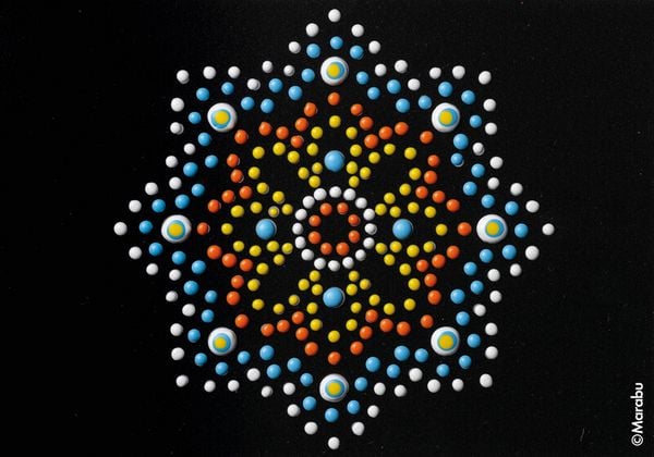 Produktbild: Marabu Dot Pen Set Mandala 4x25ml