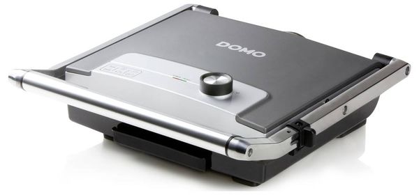 Produktbild: DOMO DO9225G Elektro Grill Cool-Touch-Geh&auml;use, Antihaftbeschichtung, Kontrollleuchte Schwarz