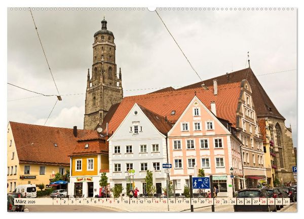 Produktbild: N&Ouml;RDLINGEN - Leben im Meteoritenkrater (hochwertiger Premium Wandkalender 2026 DIN A2 quer), Kunstdruck in Hochglanz