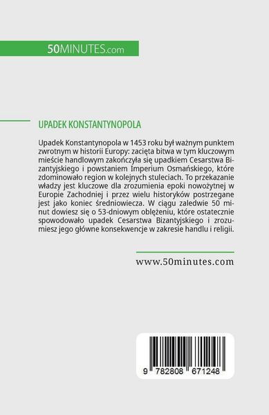 Produktbild: Upadek Konstantynopola