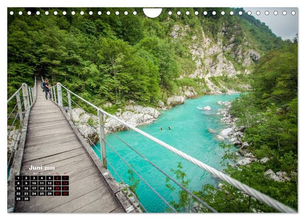 Produktbild: Gr&uuml;nes Slowenien (Wandkalender 2026 DIN A4 quer), CALVENDO Monatskalender