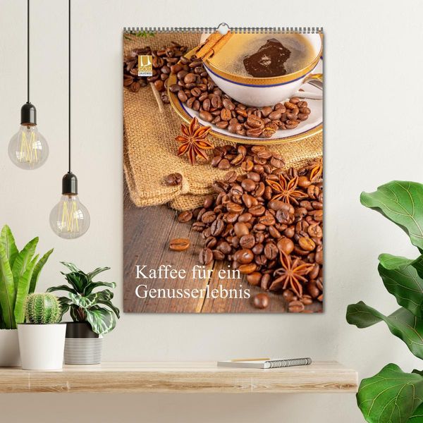 Produktbild: Kaffee f&uuml;r ein Genusserlebnis (Wandkalender 2026 DIN A2 hoch), CALVENDO Monatskalender