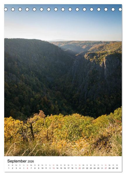 Produktbild: Der Harz - Malerische Orte (Tischkalender 2026 DIN A5 hoch), CALVENDO Monatskalender