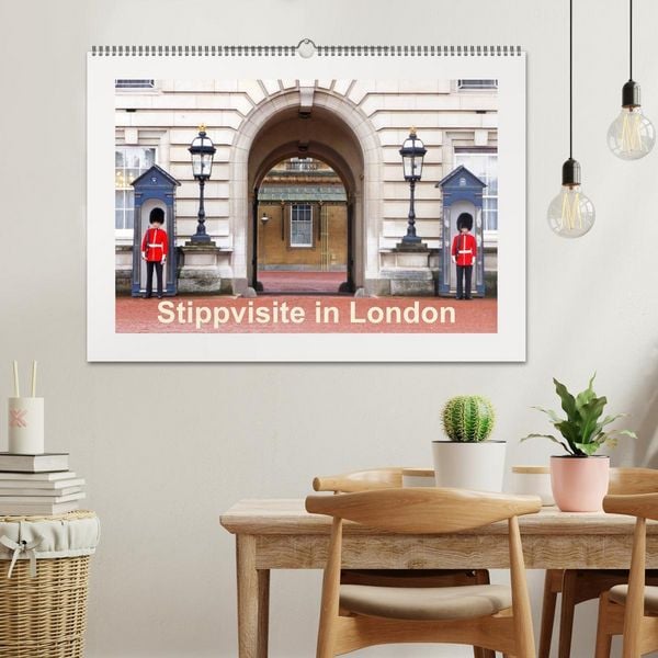 Produktbild: Stippvisite in London (Wandkalender 2026 DIN A2 quer), CALVENDO Monatskalender