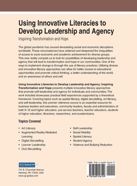 Produktbild: Using Innovative Literacies to Develop Leadership and Agency