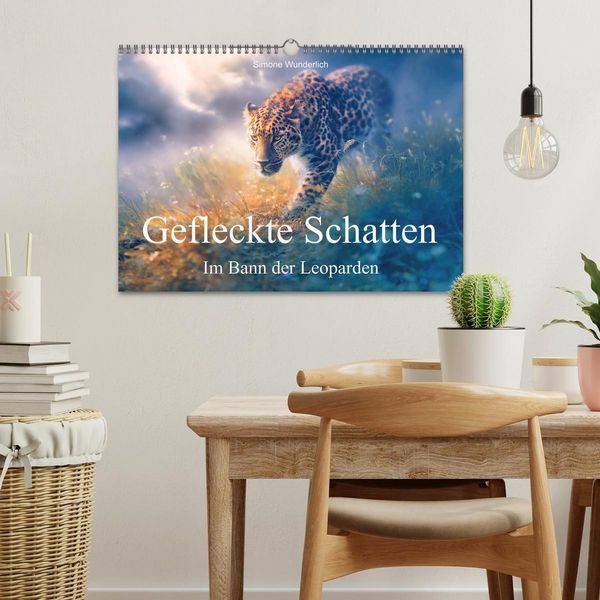 Produktbild: Gefleckte Schatten - Im Bann der Leoparden (Wandkalender 2027 DIN A3 quer), CALVENDO Monatskalender