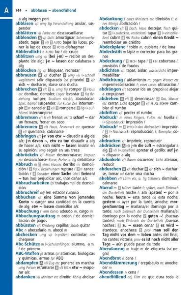 Produktbild: Langenscheidt Abitur-W&ouml;rterbuch Spanisch Klausurausgabe
