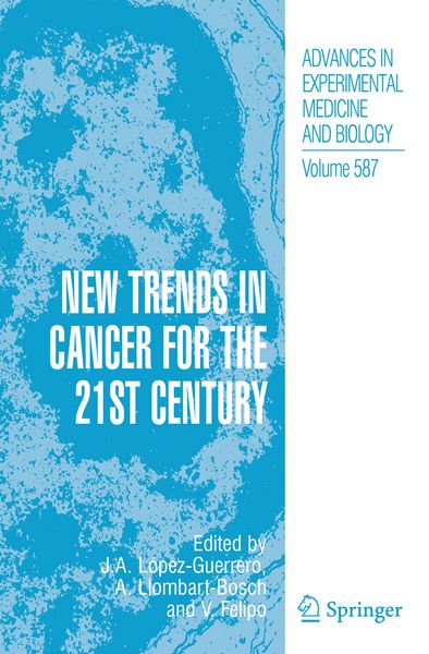 Produktbild: New Trends in Cancer for the 21st Century