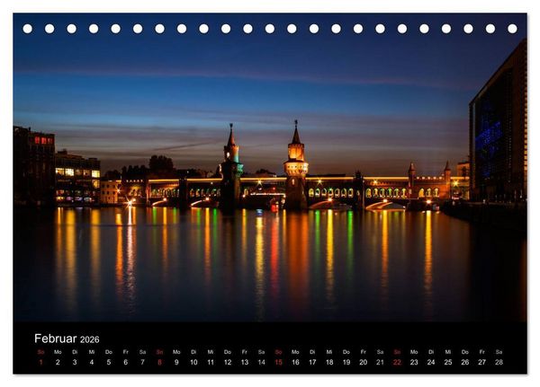 Produktbild: Colours of Berlin (Tischkalender 2026 DIN A5 quer), CALVENDO Monatskalender