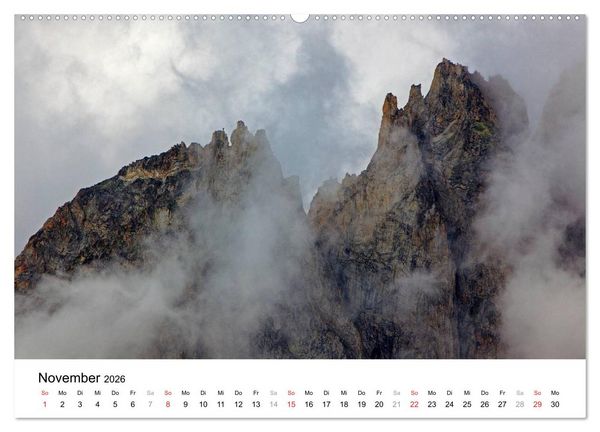 Produktbild: Mystische Schweizer Berglandschaften - Momente in der Natur (hochwertiger Premium Wandkalender 2026 DIN A2 quer), Kunstdruck in Hochglanz