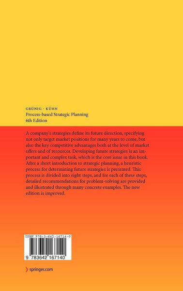 Produktbild: Process-based Strategic Planning