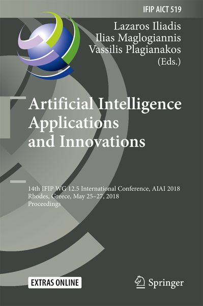 Produktbild: Artificial Intelligence Applications and Innovations
