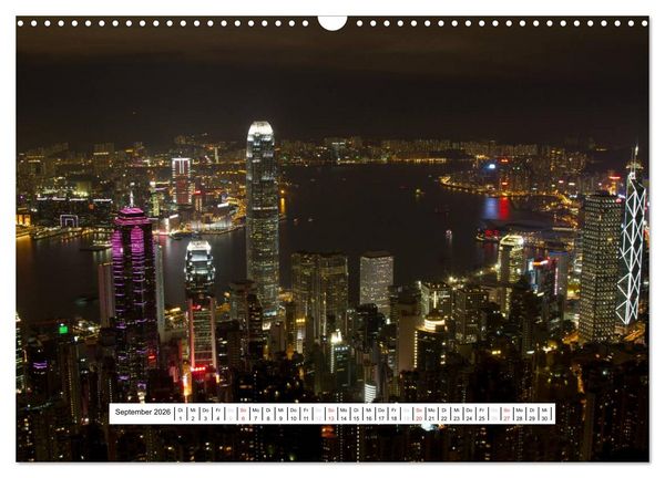 Produktbild: Hong Kong 2026 (Wandkalender 2026 DIN A3 quer), CALVENDO Monatskalender