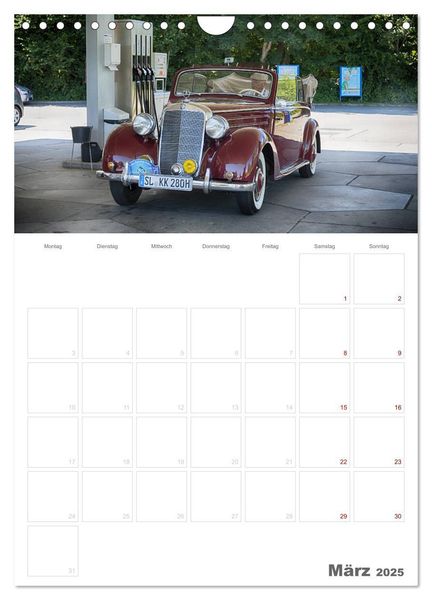 Produktbild: Mercedes Benz 170 SCB (Wandkalender 2025 DIN A4 hoch), CALVENDO Monatskalender