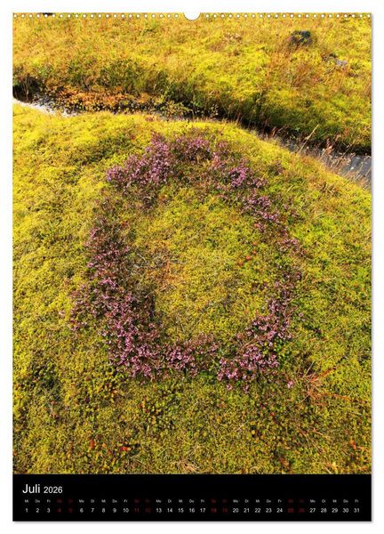 Produktbild: NATUREART - KUNST IN DER NATUR (Wandkalender 2026 DIN A2 hoch), CALVENDO Monatskalender