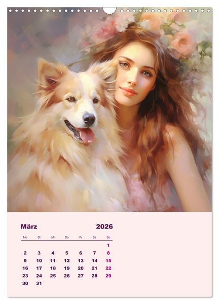 Produktbild: Elfen mit Krafttieren. Zauberhafte Lichtwesen (Wandkalender 2026 DIN A3 hoch), CALVENDO Monatskalender