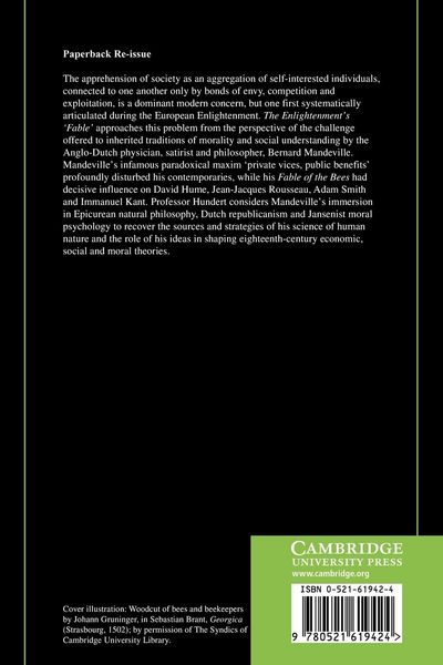 Produktbild: The Enlightenment's Fable