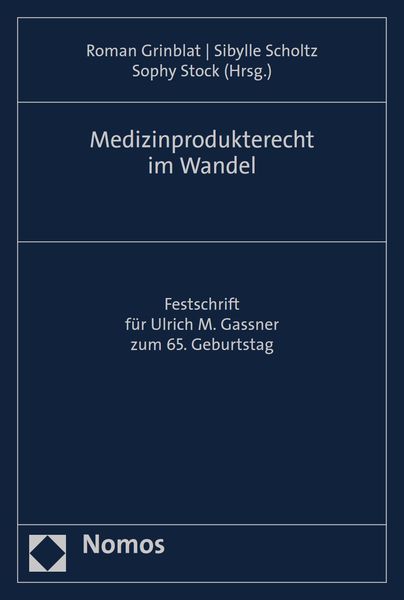 Produktbild: Medizinprodukterecht im Wandel