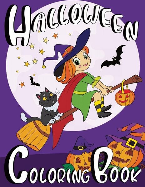 Produktbild: Halloween Coloring Book For Kids