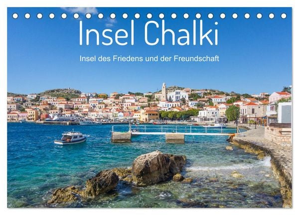 Produktbild: Insel Chalki (Tischkalender 2026 DIN A5 quer), CALVENDO Monatskalender