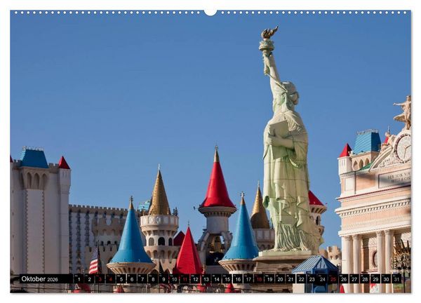 Produktbild: Las Vegas (Wandkalender 2026 DIN A2 quer), CALVENDO Monatskalender
