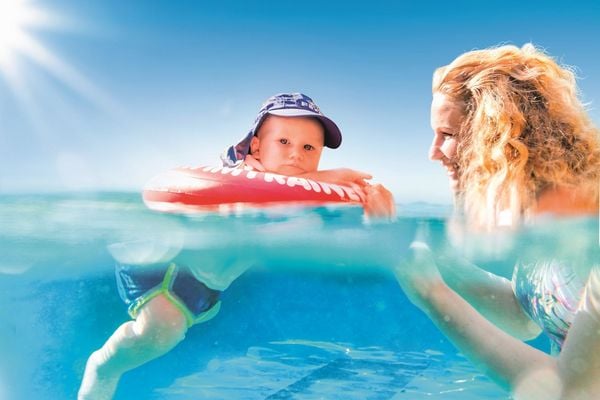 Produktbild: SWIMTRAINER ''Classic'' rot, Schwimmreifen, Schwimmhilfe f&uuml;r 3 Monate bis 4 Ja