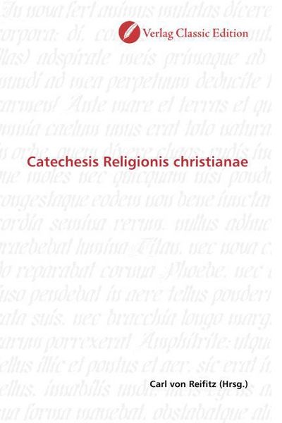 Produktbild: Catechesis Religionis christianae