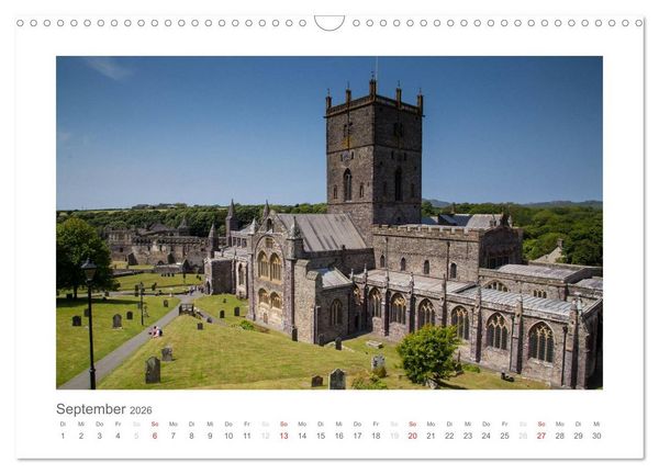 Produktbild: Wales / AT-Version (Wandkalender 2026 DIN A3 quer), CALVENDO Monatskalender