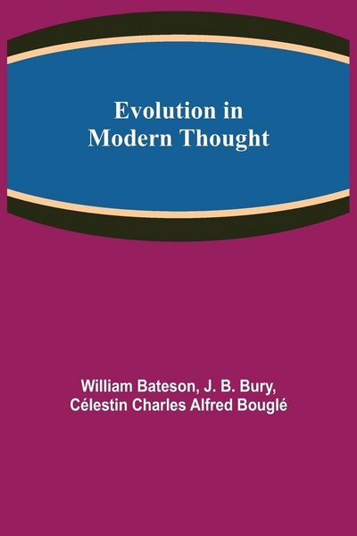 Produktbild: Evolution in Modern Thought