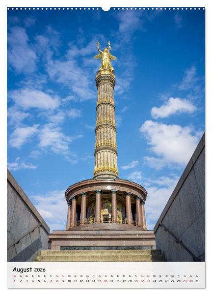 Produktbild: Berlin - Mitten drin! (Wandkalender 2026 DIN A2 hoch), CALVENDO Monatskalender