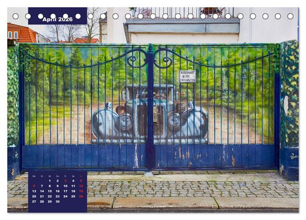 Produktbild: Graffiti (Tischkalender 2026 DIN A5 quer), CALVENDO Monatskalender