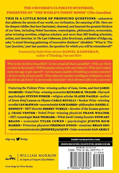 Produktbild: Last Unknowns, The