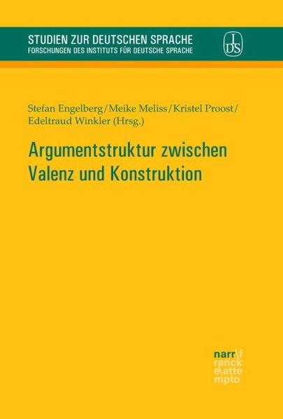 Produktbild: Argumentstruktur zwischen Valenz und Konstruktion