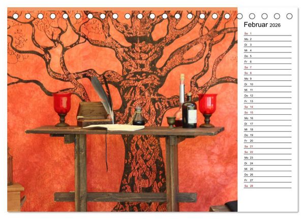 Produktbild: Mittelalter - Leben (Tischkalender 2026 DIN A5 quer), CALVENDO Monatskalender