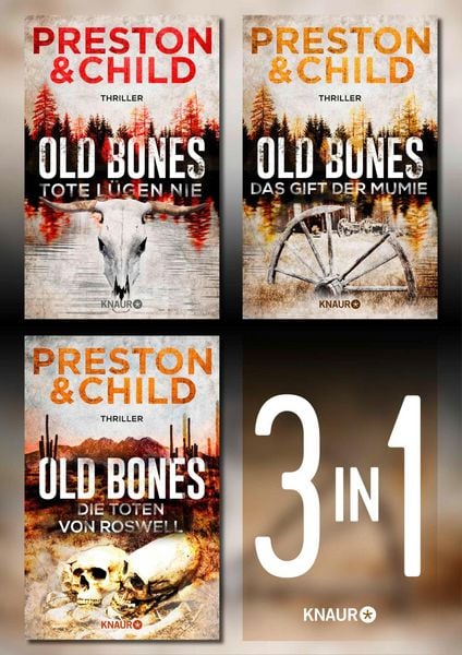 Produktbild: Old Bones Band 1-3. Das Cold-Case-Thriller-Bundle