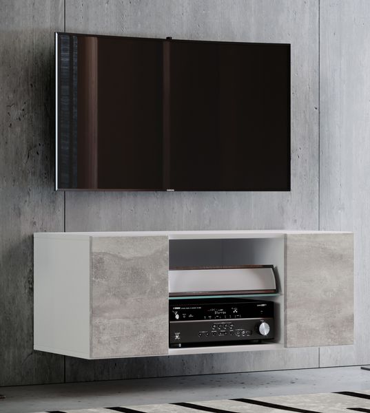 Produktbild: TV Wand H&auml;nge Lowboard Fernsehschrank Jusa 115
