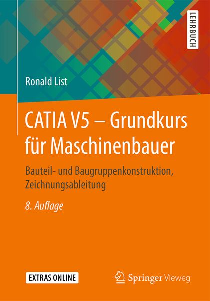 Produktbild: CATIA V5 &ndash; Grundkurs f&uuml;r Maschinenbauer