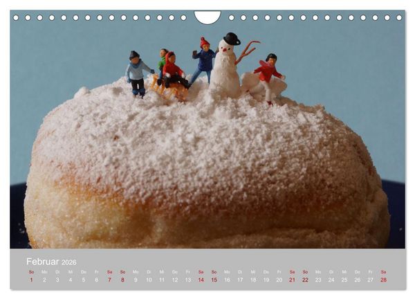 Produktbild: Das zweite Leben von Miniatur-Figuren (Wandkalender 2026 DIN A4 quer), CALVENDO Monatskalender