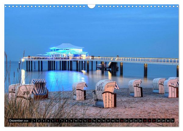 Produktbild: Timmendorfer Strand (Wandkalender 2026 DIN A3 quer), CALVENDO Monatskalender
