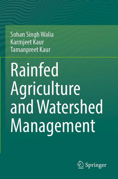 Produktbild: Rainfed Agriculture and Watershed Management
